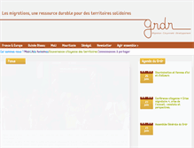 Tablet Screenshot of grdr.org